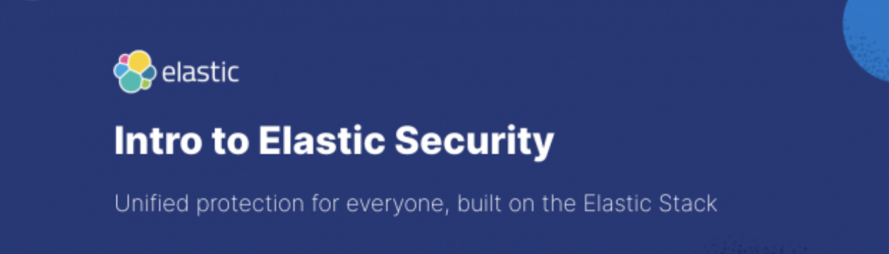 Cover image of Introduction to Elastic Security: How to shrink MTTR