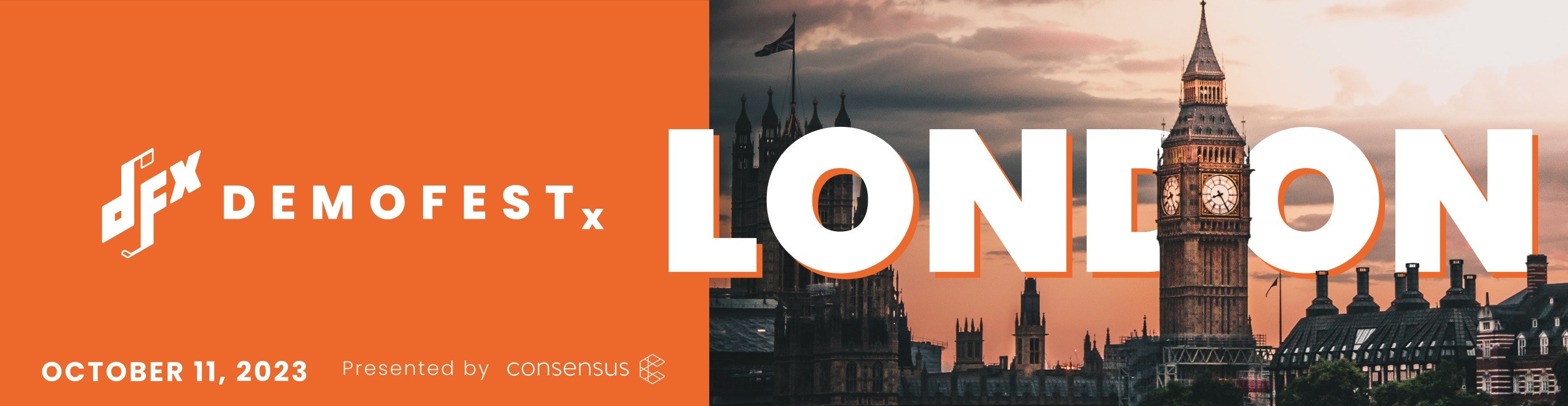 Cover image of DEMOFESTx London 2023